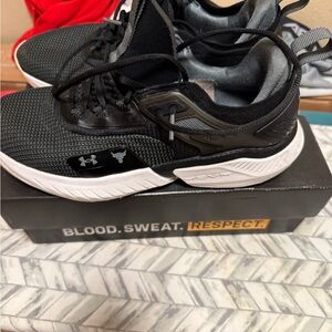 Under Armour Black Athletic Shoes